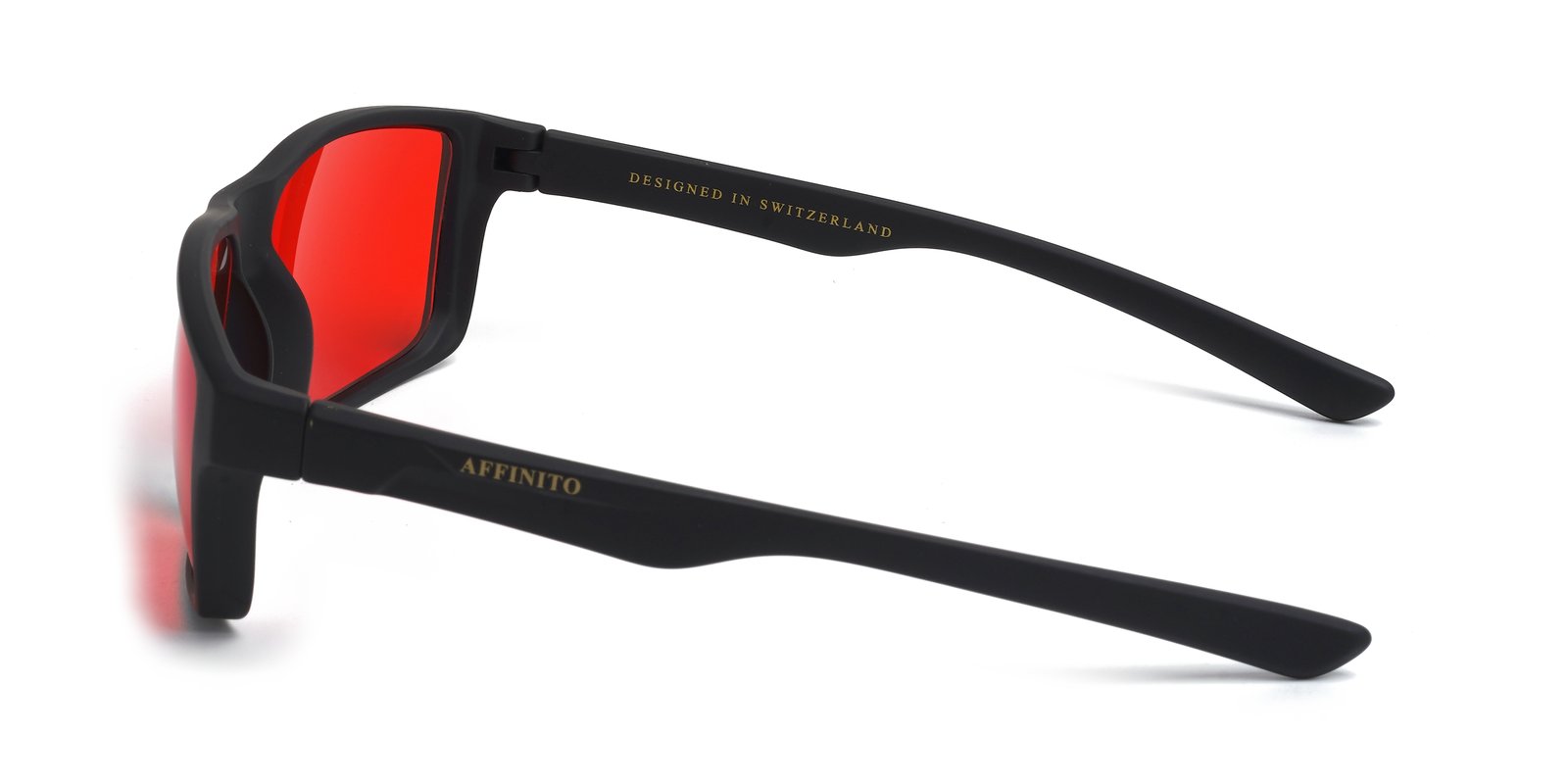 Rosso lens, back view