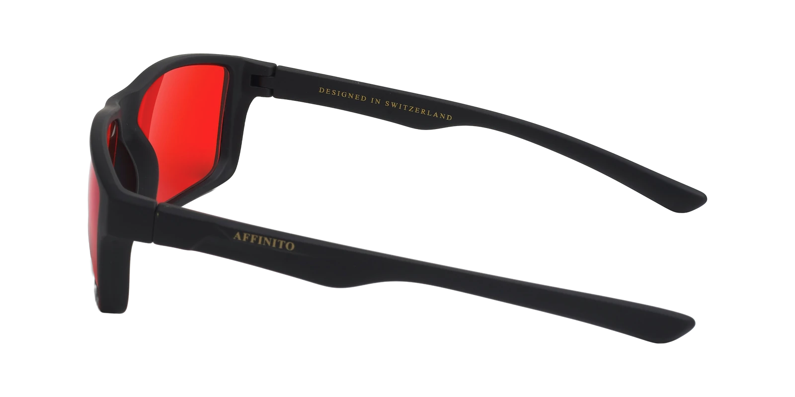 Rosso lens, back view